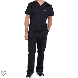NWT Cherokee Black Men’s Scrub Set